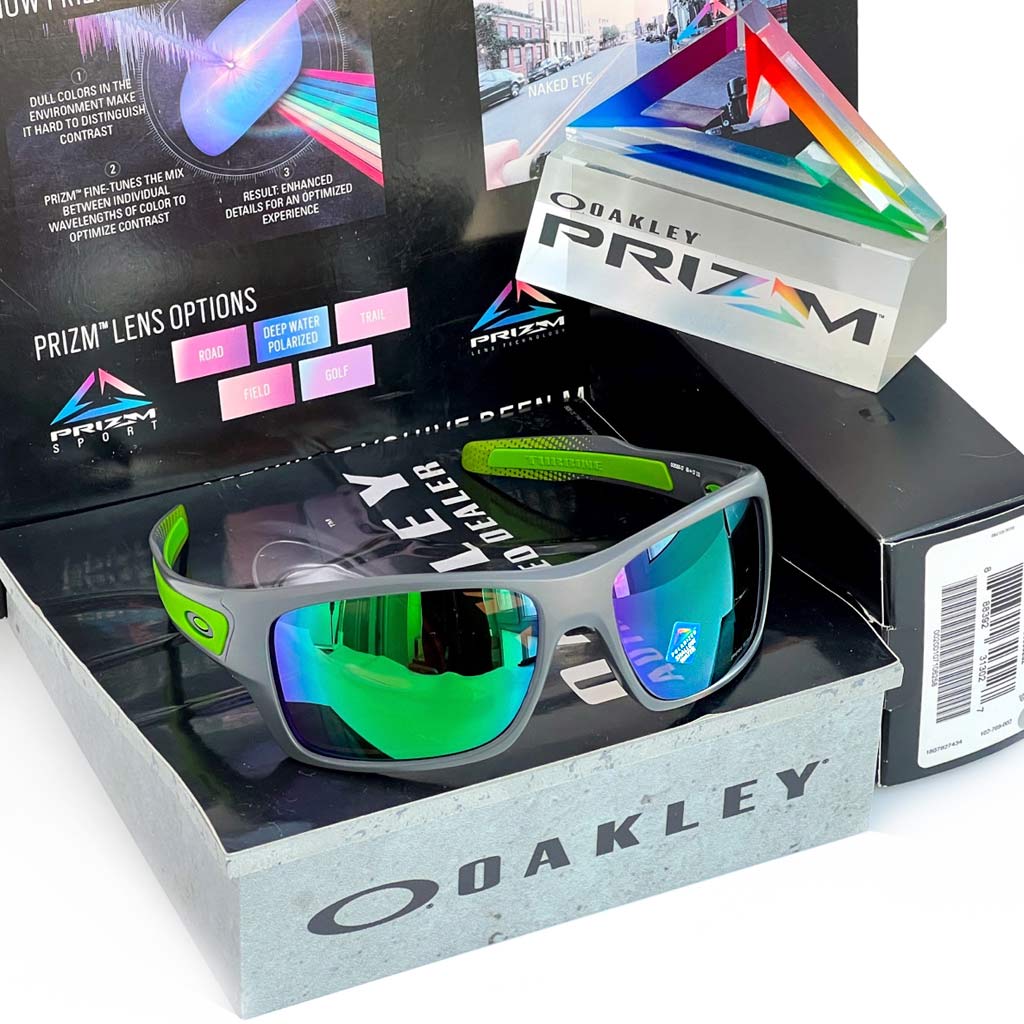 Очки Oakley Turbine TDF/ PRIZM Shallow H2O Polarized купить по лучшей цене  в Архангельске | GOGGLESS SHOP